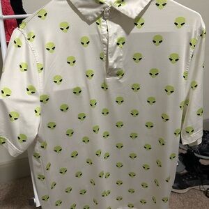 Alien Golf Performance Short Sleeve
Polo Men's Size Small